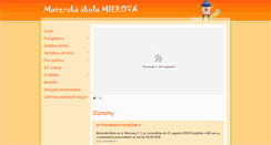 Desktop Screenshot of msmierova.sk